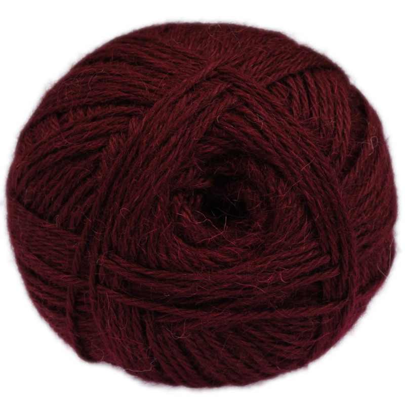 Cerise - 100% baby lama - Gros fil - 100 gr.