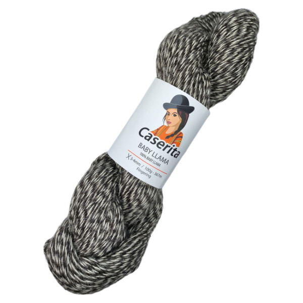 Trio Gris - 100% baby lama - 100 gr./367 mt.