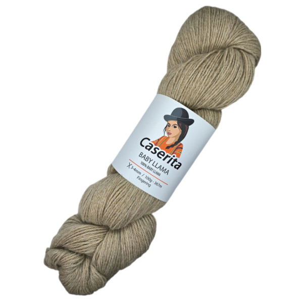 Beige - 100% baby lama - 100 gr./367 mt.