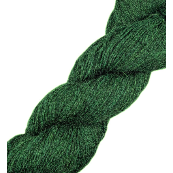 Vert Forêt - Lama Alpaga FS - Fingering - 100g / 366m