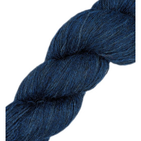 Bleu Denim - Lama Alpaga FS - Fingering - 100g / 366m