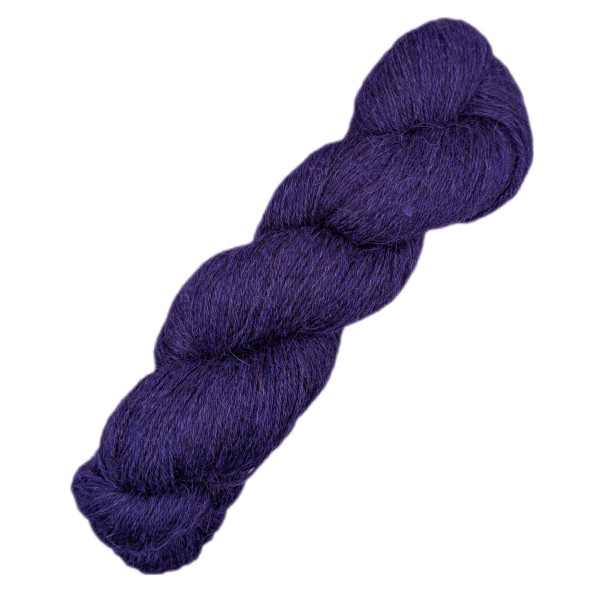 Violet chiné - Lama Alpaga FS - Fingering - 100g / 366m