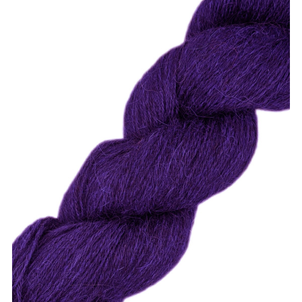 Violet Intense - Lama Alpaga FS - Fingering - 100g / 366m