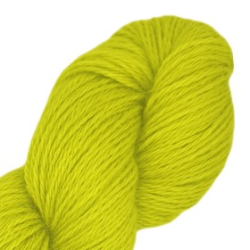 Jaune fluo – Baby lama & Soie – 50 g / 200 m