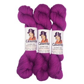 Magenta – Baby lama & Soie – 50 g / 200 m