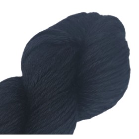 Noir – Baby lama & Soie – 50 g / 165 m