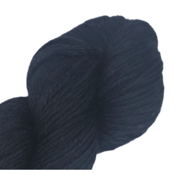 Noir – Baby lama & Soie – 50 g / 165 m