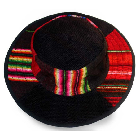 Chapeau en tissu d'aguayo